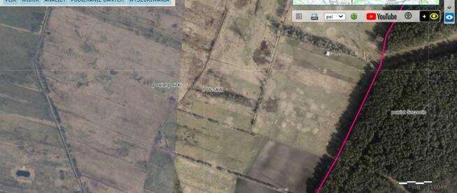 Działka w Wołczkowie 1.3393 ha w rej. lasu.