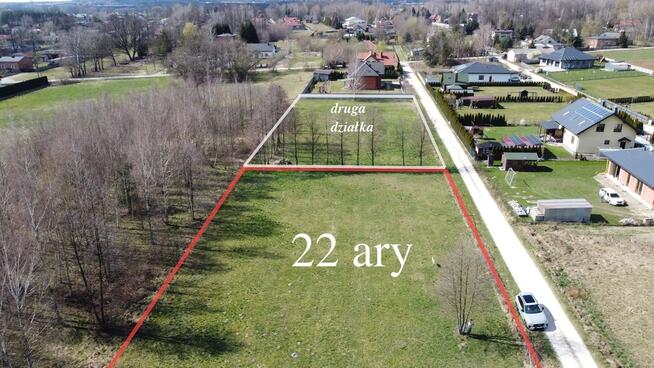 Działka 22 ary Zawady gm. Bełchatów