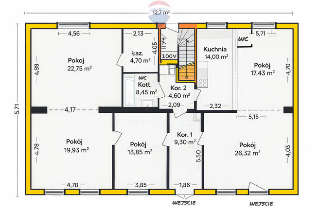 Mieszkanie 3 pokoje + lokal Kostrzyn k. Poznania
