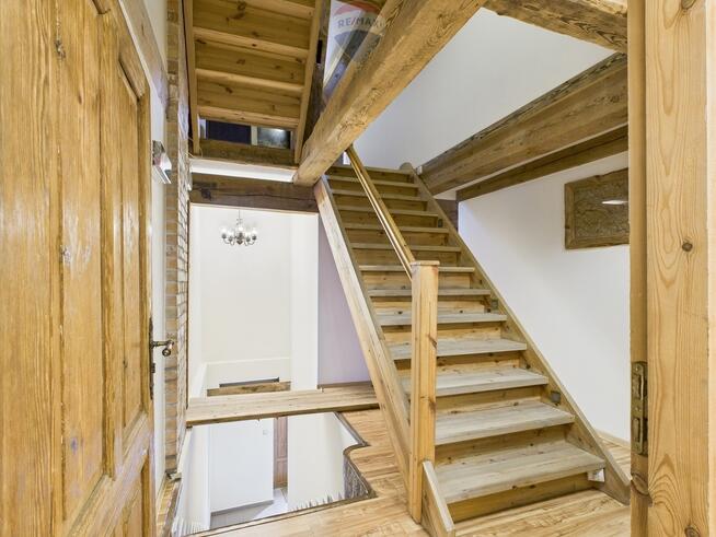 Odrestaurowana kamienica w Gniewie.