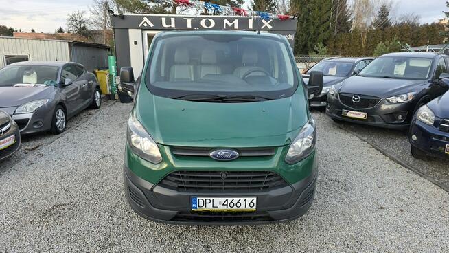 Ford Transit Custom Brygadówka - 6 os. HAK * Skóry * L1H1 * GWARANCJA-Zamiana Automi-x.pl