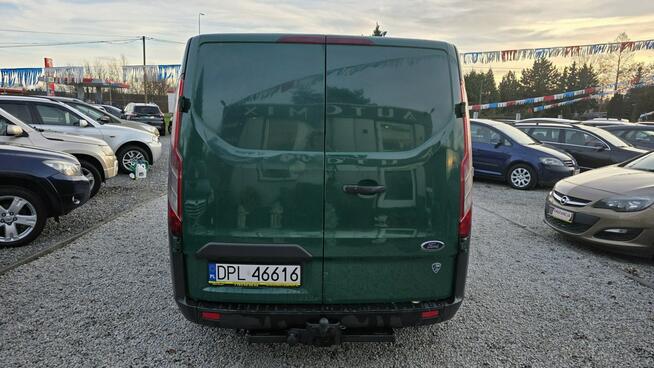Ford Transit Custom Brygadówka - 6 os. HAK * Skóry * L1H1 * GWARANCJA-Zamiana Automi-x.pl