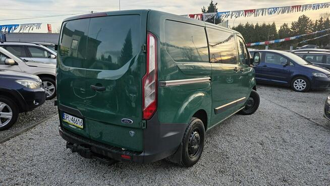 Ford Transit Custom Brygadówka - 6 os. HAK * Skóry * L1H1 * GWARANCJA-Zamiana Automi-x.pl