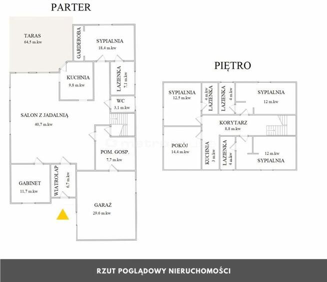 Dom wolnostojący z garażem - Parnowo