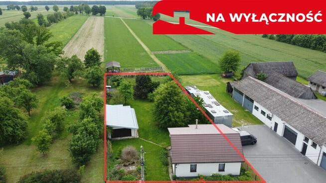 Dom z drewna w Zielonce Starej pod Zwoleniem.