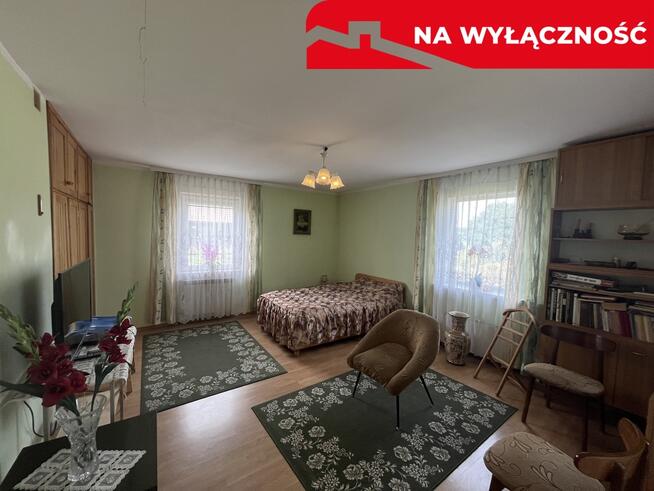 Dom z drewna w Zielonce Starej pod Zwoleniem.