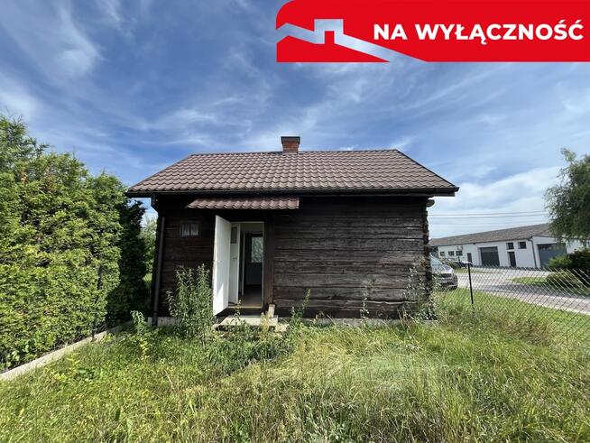 Dom z drewna w Zielonce Starej pod Zwoleniem.