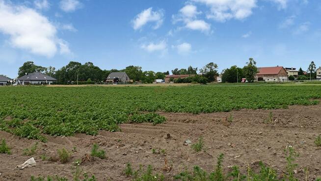 Działka budowlana Chrzanów gm. Kobierzyce, Błękitna