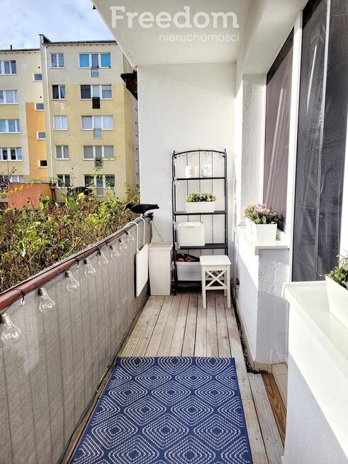 Wyjątkowe dwupokojowe mieszkanie z balkonem.