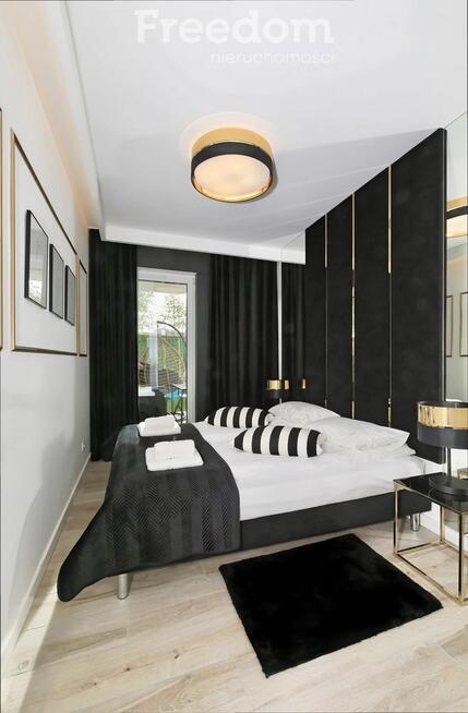 Apartament 2 pokoje z ogrodem 30 m od Plaży.