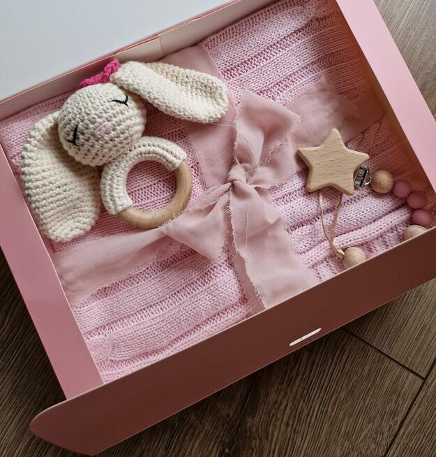 Wyprawka dla niemowlaka, baby shower, prezent, Zestaw 3 szt.