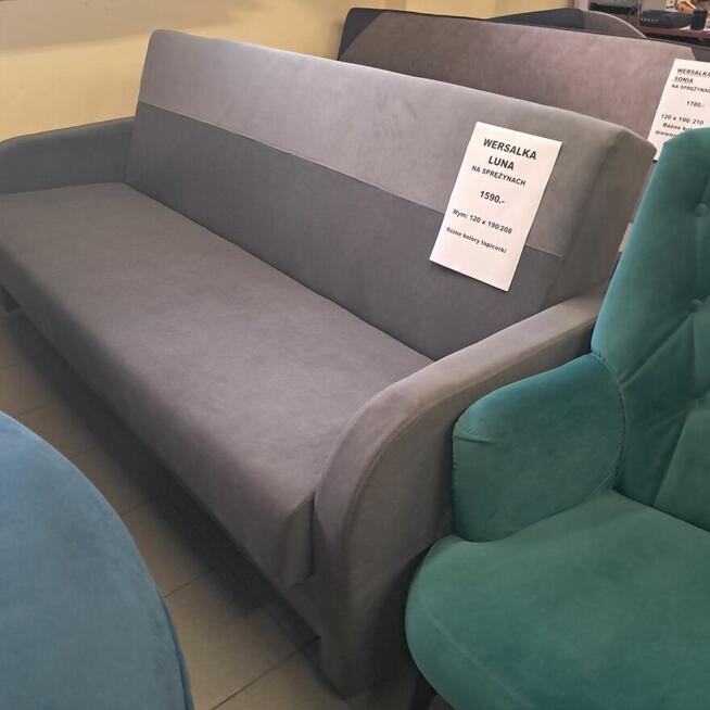 Wersalka Luna na sprężynach