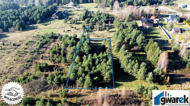 Pejzażowa działka budowlana na Jurze 3304 m2 Hucisko