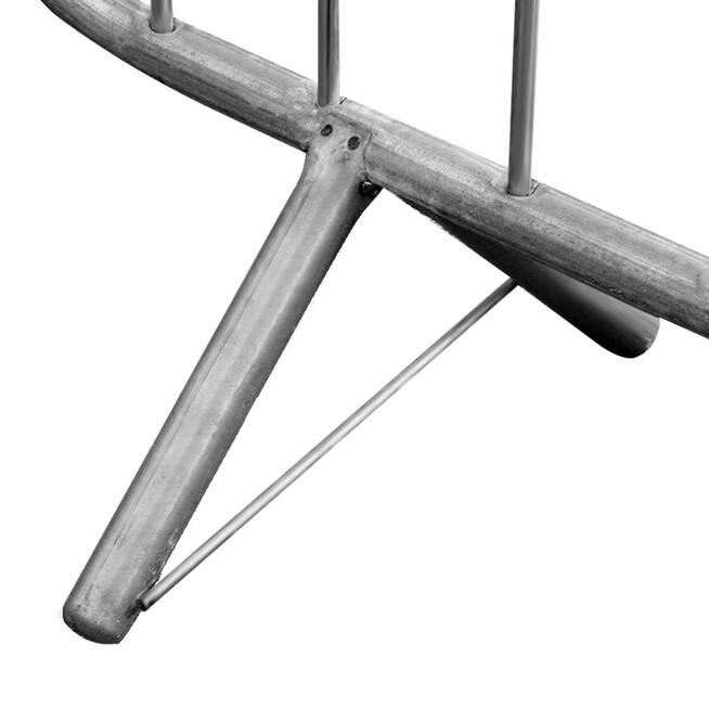 Barierka imprezowa oddzielająca stalowa 230 cm