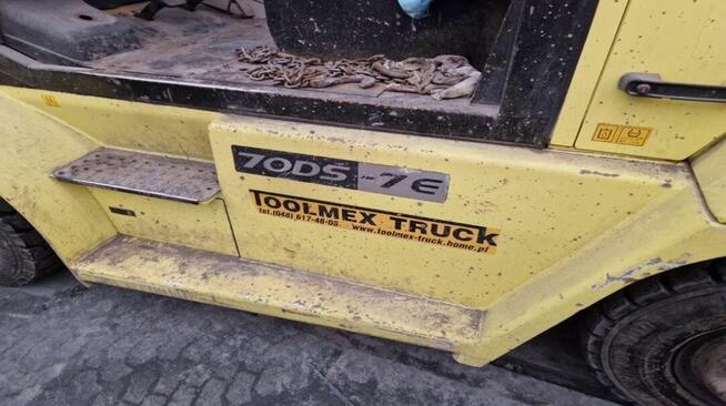 Syndyk sprzeda wózek widłowy Huyndai 70 DS 7e, rok prod.2013