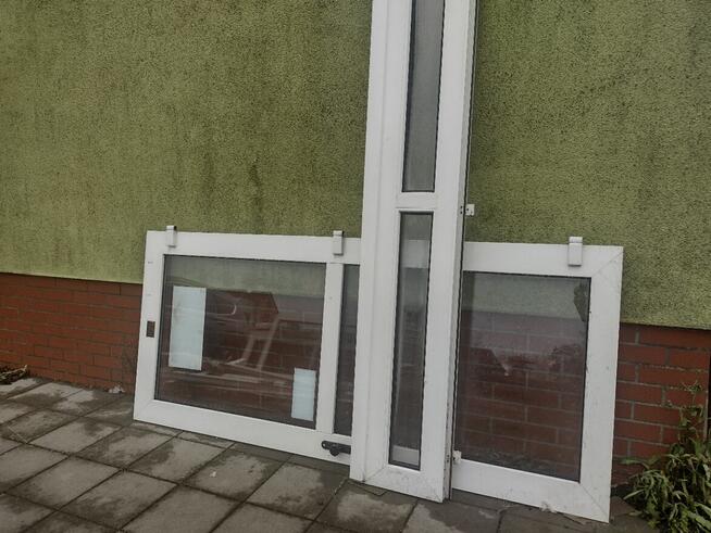 Okna szklarnia skrzydło szyba PCV