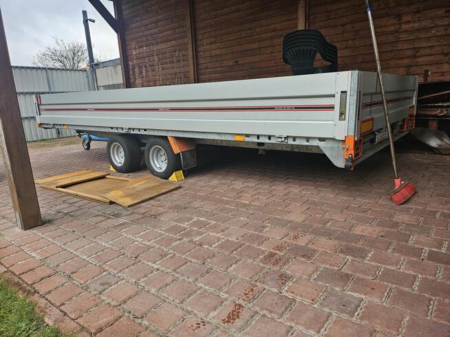 Przyczepa platforma laweta uchylna TA-NO GRAVITY M450 3T DMC