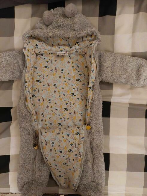 Kombinezony pluszowe 3 sztuki 3-6 miesięcy 68 cm, m.in.H&M