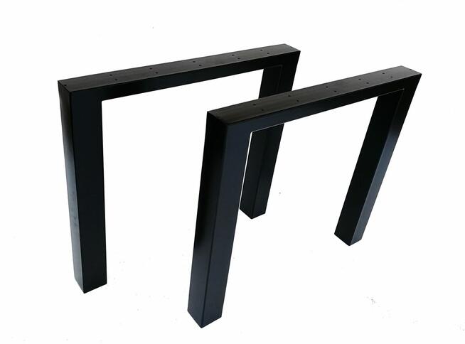 Noga stalowa prosta profil 80x80 1kpl(2szt)