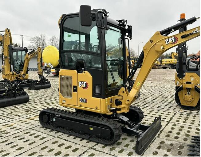 FABRYCZNIE NOWA MINIKOPARKA CATERPILLAR 302 CR