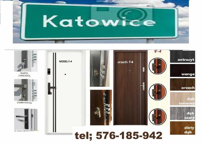 Drzwi z MONTAŻEM zewnętrzne wejściowe antywłamaniowe