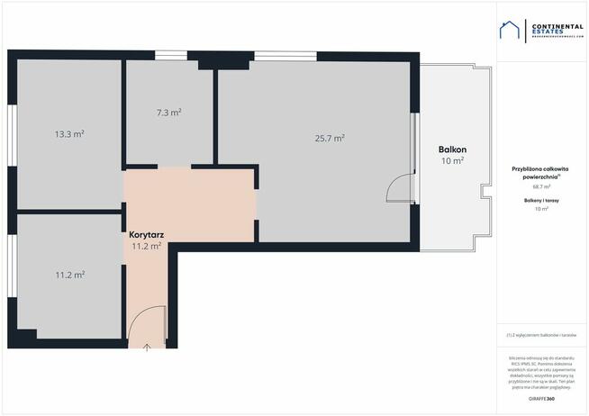 Nowoczesne i ciepłe, 3 pokojowe mieszkanie