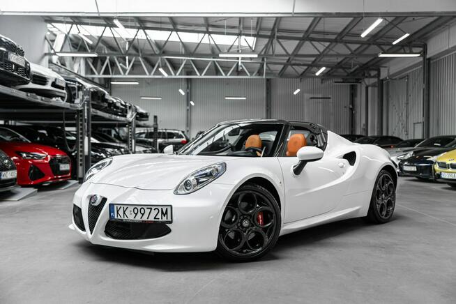 Alfa Romeo 4C SPIDER. Krajowa. 1 właściciel. Faktura VAT. Idealny stan.