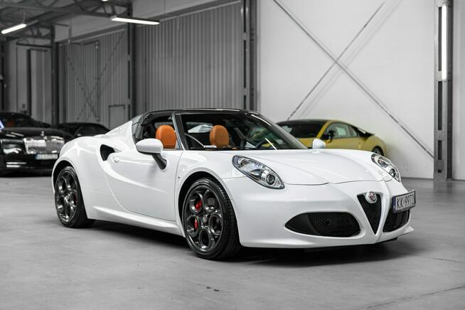 Alfa Romeo 4C SPIDER. Krajowa. 1 właściciel. Faktura VAT. Idealny stan.