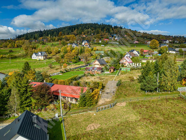 Zawoja Przysłop - uzbrojona, widokowa działka