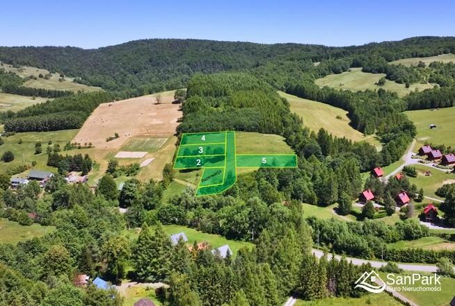 Działka budowlana Stężnica gm. Baligród