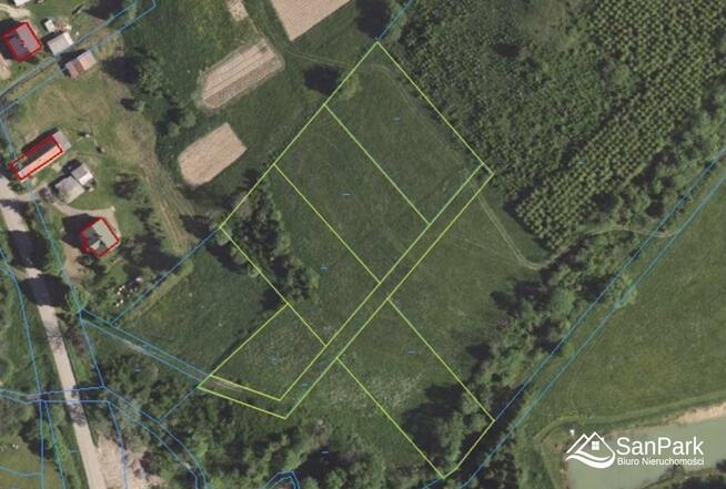 Działka budowlana Stężnica gm. Baligród