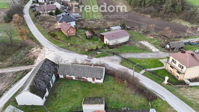 Działka rolno-budowlana z zabudowaniami