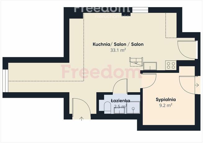 Apartament góralski z dużą antresolą - Kościelisko