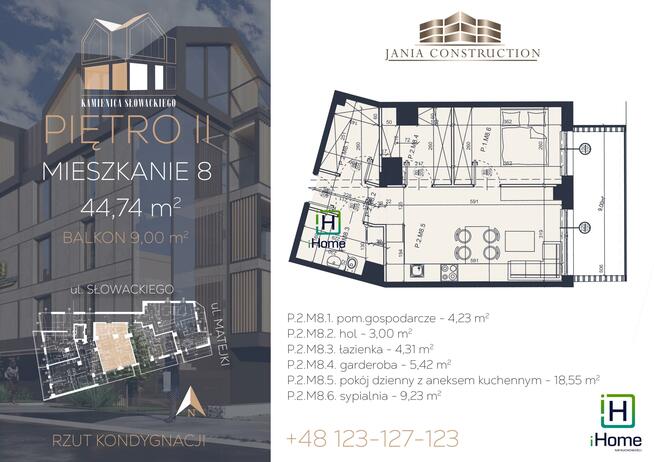 Mieszkanie Myślenice, Juliusza Słowackiego