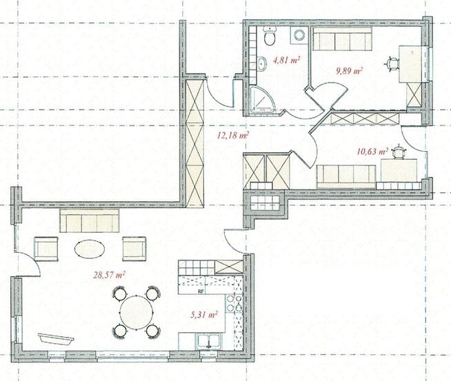 Przestronne i jasne 3pokojowe mieszkanie z tarasem