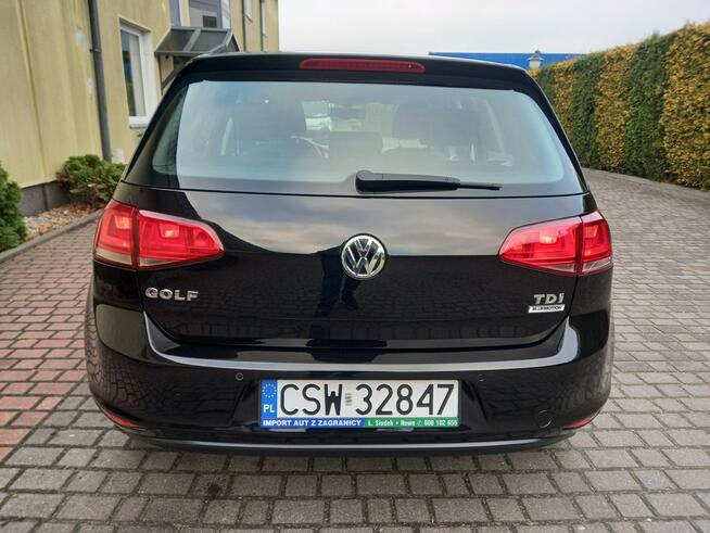 Volkswagen Golf 1.6Tdi Hathback 5Drzwi Distronic Klimatronik Asystent Parkowania Zarej