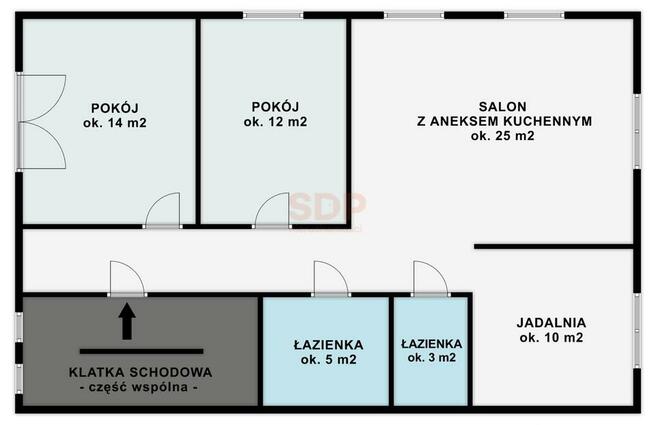 Mieszkanie Bielany Wrocławskie gm. Kobierzyce, Świerkowa