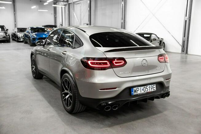 Mercedes GLC 43 AMG Coupe 4Matic 390KM. Aktywny wydech. Burmester. Mojave Silver. Salon PL