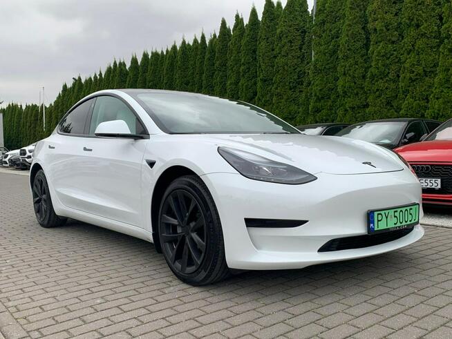 Tesla Model 3 Autopilot Kamery Białe Wnętrze
