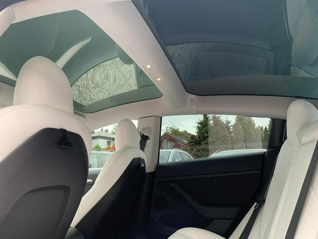 Tesla Model 3 Autopilot Kamery Białe Wnętrze