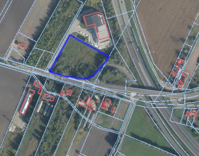 Działka usługowa Poznań gm. Poznań-Nowe Miasto Krzesiny,