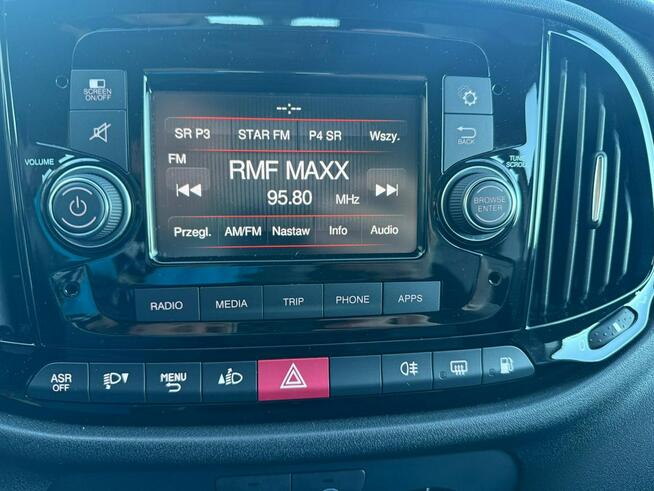 Fiat Doblo 1.4Tjet 120KM 2017 r z Nowym LPG przebieg 48 tys km Kamera Cofania