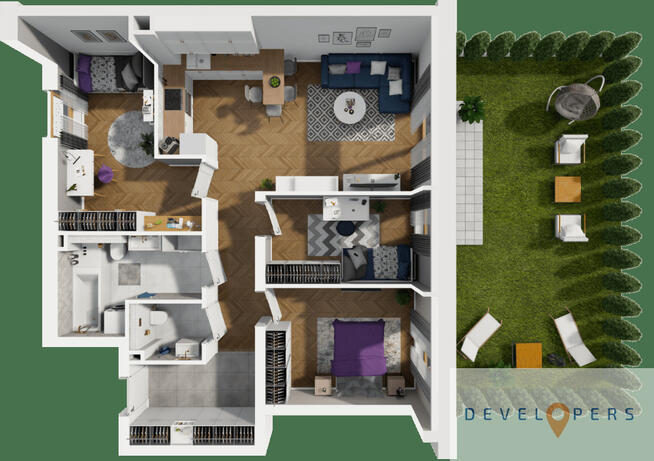 Rodzinne M4 z ogródkiem I Malowniczy widok na góry