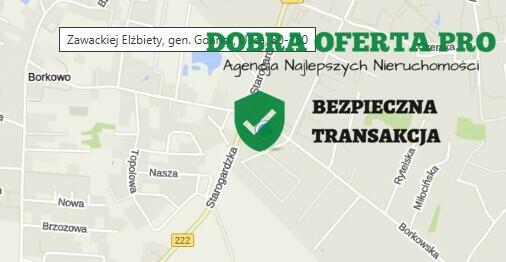 Dwupoziomowe 58 m² przy ul. Zawackiej