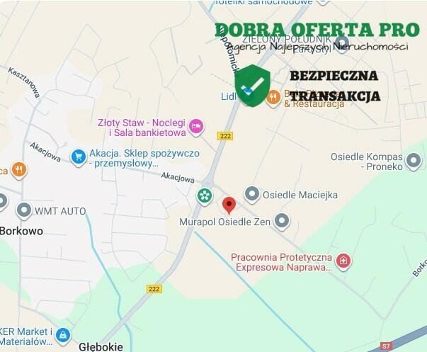 Dwupoziomowe 58 m² przy ul. Zawackiej