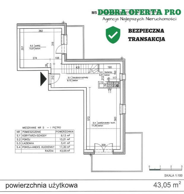 Nowoczesne mieszkanie 71 m² z antresolą