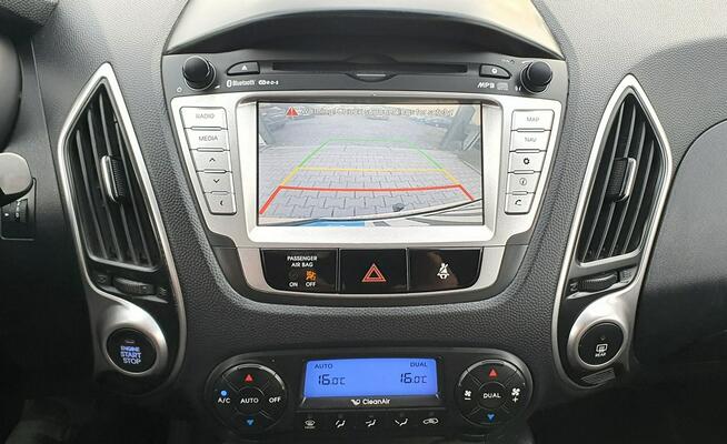 Hyundai ix35 Kamera cofania/Automatyczna skrzynia/NAWi/Grzane Fotele/Czujniki park.