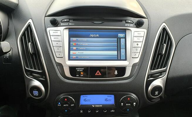 Hyundai ix35 Kamera cofania/Automatyczna skrzynia/NAWi/Grzane Fotele/Czujniki park.