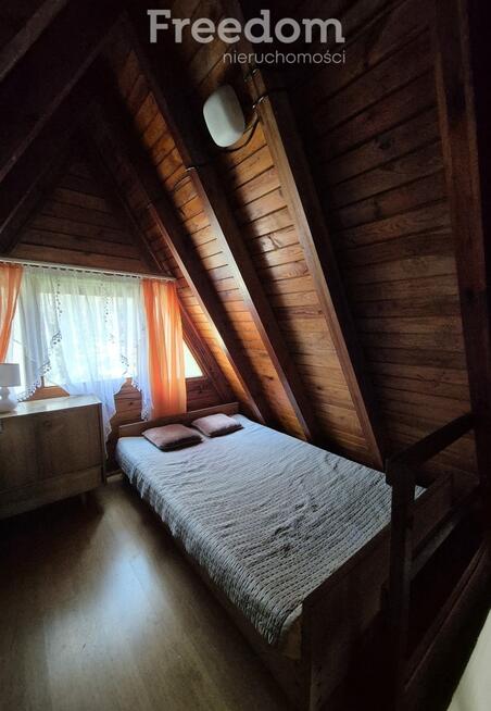 Domek Brda w lesie z basenem- idealny na wakacje i