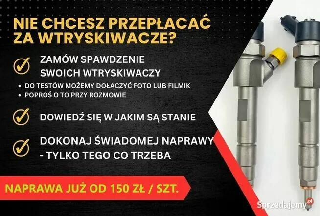 Regeneracja wtryskiwaczy Lublin dobra cena